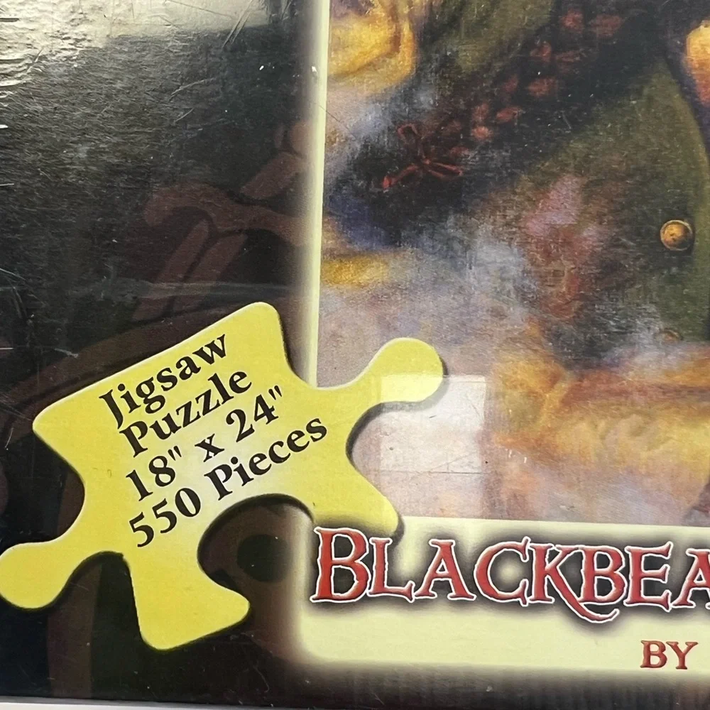 Pirates Life - Jigsaw Puzzle‎ - sealed new in box - Size: 18”x 24”, 550 pieces